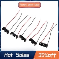 5pcs 4.3" Wire Leads Black Battery Storage Slot Holder 1 x 12V 23A/27A