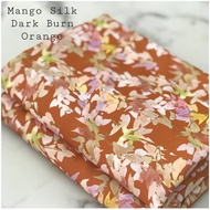 Kain Pasang Mango Silk Satin Open Meter Bidang 45 Kain Viral Mango Silk