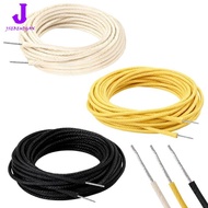 【Huang Li Electronics】Vintage Style Waxed Braided Guitar Wire Set 30FT Cloth Covered Pushback 22AWG 