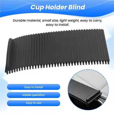 R2-66155AG100JC Car Center Console Slide Roller Cup Holder Blind Cover For SUBARU XV Impreza WRX STI