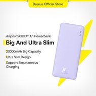 Baseus Airpow 20W Power Bank 20000mAh Fast Charge Powerbank for iPhone 15/14/13/12 Xiaomi batterie externe