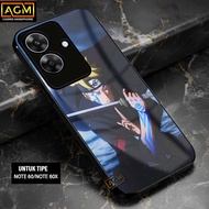 HP NARUTO Realme Note 60/Note 60X Case - New Softcase Glossy casing Realme Note 60X/Note 60 [Nuaro M