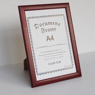 Wooden Wall Hanging Different Certificate Frame Certificate Photo Frame Wall Hanging A3A4 Business L