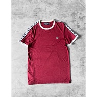 Fred Perry Shirt Taped Red