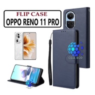 Case HP OPPO RENO 11 PRO FLIP LEATHER WALLET PREMIUM WALLET FLIP CASE Open Close CASING HP CASING FLIP CASE OPPO RENO 11 PRO