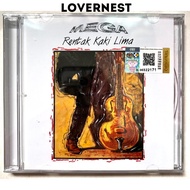 MEGA Rentak Kaki Lima CD Album - Bayangan Gurauan - Hey Rockers - Mengilap Gerhana - Suara Cinta - P