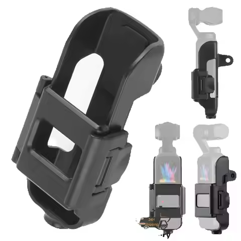 Pocket2 Camera Stabilizer Housing Shell Protective Cover Bracket Frame Kit 1/4 Screw Hole for DJI OS