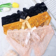 Crotchless Lace Panties Thongs Women Underwear Lingerie Knickers Gstring