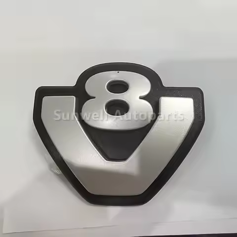1x V8 Logo Fit For Scania Truck Front Grill Grille Emblem Badge 1931356 1892316 2427967 2963665