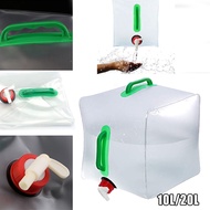 10 L / 20 L Water Storage Cube Collapsible Water Container Camping Foldable Portable Water Tank