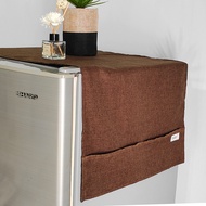 PLAIN DENIM FRIDGE COVER / AESTHETIC CLOTH FRIDGE COVER / MINIMALIST FRIDGE COVER / FRIDGE COVER / F