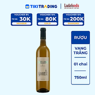 Rượu Vang Trắng Đà Lạt Ladofoods Excellence 750ml 12% - Không kèm hộp
