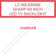 LC-60LE650M SHARP 60 INCH LED TV BACKLIGHT 60” LC-60LE650 60LE650M