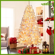 freefall PVC 6ft Reusable Artificial Christmas Tree With 600 Branch Tips Hinge Structure Easy Assembly Xmas Decoration