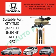 FRONT & REAR SHOCK ABSORBER FOR HONDA CITY TMO JAZZ TFO INSIGHT FREED | 1PAIR (2PCS)