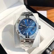 原单 艾美 Maurice Lacroix Aikon Automatic 42mm AI6008-SS00F Blue Dial SWISS SW200 (Free Rubber Strap &amp; Original Box Set)