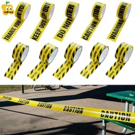 ADREE Warning Tape, DO NOT ENTER Yellow Tape Caution Signs Adhesive Tape, Tool Halloween Ornament KE