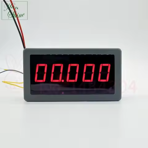 5135FR Digital Frequency Meter Tachometer Meter 0.15Hz~100KHz/9r~999.99Kr/m