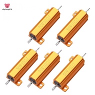 10 Ohm 50 Watt Resistor LED Car Resistor Wirewound Resistors  Tap Chassis Mounted