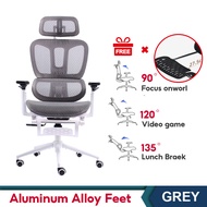 Ergonomic Chair Office Chair Study Full Mesh Computer Office Chair High Black Large Size