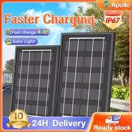 Solar Panel 250W lampu solar outdoor waterproof solar light outdoor lighting led light 5M Extension 