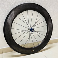 Zipp 808 Firecrest Clincher Rear Wheel only 單車 公路 尾轆 後輪 鈴 開口 CL 303 404 Campagnolo