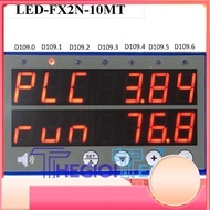 HMI LED Screen Display 2x7 Numbers | Integrated FX2N Mini PLC | GX Works2 Programming | Visual Inter