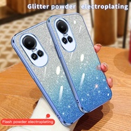 For OPPO Reno10 5G Case Shockproof TPU Electroplated Glitter Phone Casing For OPPO Reno 10 5G Back Cover