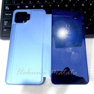Clear View Oppo Reno4 F Reno 4F/ Oppo A93/ Oppo F17/ Oppo F17 Pro Standing Flip Cover Case Casing