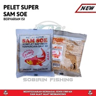 Umpan pancing - Pelet samsoe isi 3 - umpan mancing ikan media pelet - mancing ikan mas , bawal , um