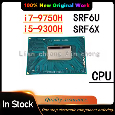 100% Original i7-9750H SRF6U i5-9300H SRF6X CPU NEW CHIP