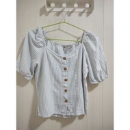 6ixty8ight Striped Top Prelovedbiru)