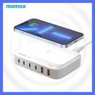 MOMAX - Q.PLUG BOX GaN 100W六輸出連無線充桌面充電器 UM28UKW