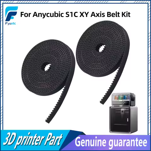 For Anycubic S1C X Y Axis Belt Kit Stable Operation And Low Noise X Y Axis Belt Kit For 3D Printer P