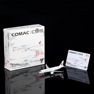 YY Wings 1/400 China Oriental Airlines C919 Metal Passenger Aircraft Model Ornaments B-919A