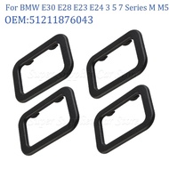 For BMW E30 E28 E23 E24 3 5 7 Series M M5 Interior Inside Door Handle Trim Bezel 51211876043