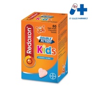 [Shop Malaysia] Redoxon Double Action Kids Chewable Vitamin C &amp; Zinc Tablets 60s [Expired 04/2023]