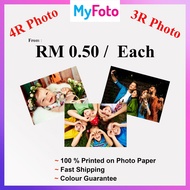 3R / 4R Photo Print. 100% on Photo Paper  for 3R / 4R  Photo Printing.  Digital Output