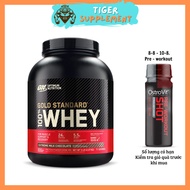 On 100% Whey Gold Standard - Whey Protein On Gold Standard Milk to gain muscle and reduce fat 5lbs
