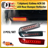 Toyota Alphard/Estima ACR 50 LED Rear Bumper Reflector (CLEAR/RED/SMOKE)
