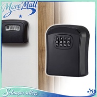 GEESO Wall Mount Key Safe Box – 4-Digit Password Locker, Secure Storage