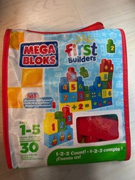 Mega Bloks First Builders 數字積木