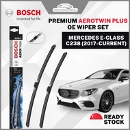 Bosch Wiper Set for Mercedes Benz E-Class C238 | OE Car Windscreen Wiper (A243S) E200 E250 E300 E350