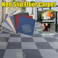 30X30CM Non Slip Floor Carpet Tiles Self Adhesive Carpet Anti-noise Living Room Floor Rug Karpet Lan