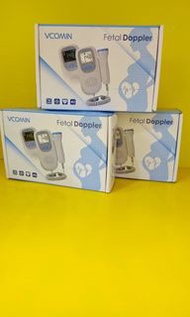 ☎️55663318、全新貨品、FD-610B 胎兒多普勒胎心率檢測儀，易於使用，適用於家庭胎心率監測，便攜式超音波診斷，帶液晶顯示屏、實物圖片