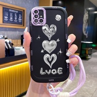 Samsung A51 M40s Case Fashion With Lanyard