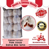 Dimsum Factory Mini Siopao Asado 16pcs