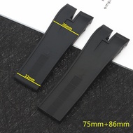 Luxury brand 26.5 Black Silicone  Rubber Watchband Watch Strap For Roger Dubuis Bracelet EasyDiver S