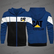 Zip Hoodie Jacket Oversize Boy Girl SIMPLE Logo (6XL 5XL 4XL 3XL 2XL XL L M S ) CAT CATERPILLAR Jake