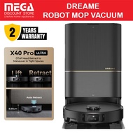 [PRE-ORDER: ETA NOV] DREAME X40 PRO ULTRA ROBOT MOP VACUUM CLEANER | Free 12x Mop Pad + 6x Dust Bag 